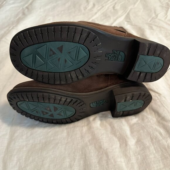 North Face insulated suede leather winter show boots - size 8.5 - Picture 5 of 6